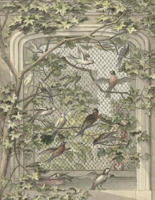 Book cover for Bird Aviary, Aert Schouma. Blank Journal