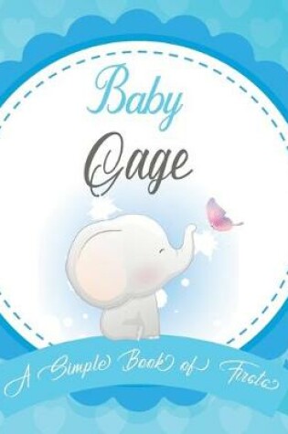 Cover of Baby Gage A Simple Book of Firsts