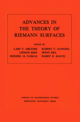 Cover of Advances in the Theory of Riemann Surfaces. (AM-66)