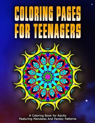 Book cover for COLORING PAGES FOR TEENAGERS - Vol.10