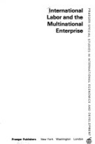 Cover of International Labour and the Multinational Enterprise