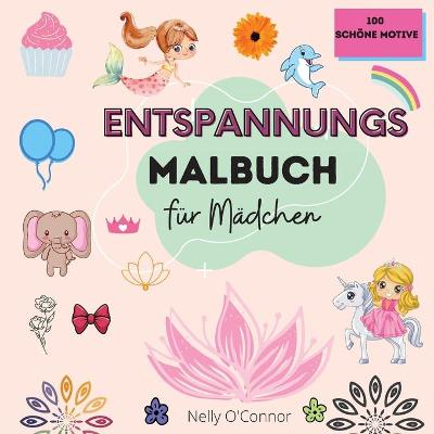 Book cover for Entspannungs-Malbuch fur Madchen