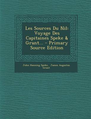 Book cover for Les Sources Du Nil