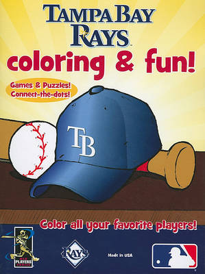 Book cover for Tampa Bay Rays Coloring & Fun!