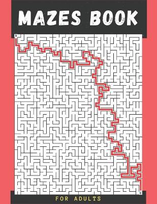 Book cover for Mazes Book for Adults