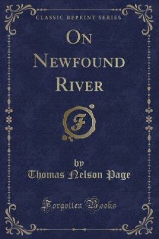 Cover of On Newfound River (Classic Reprint)