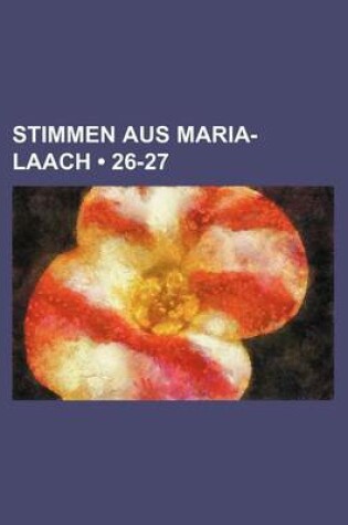 Cover of Stimmen Aus Maria-Laach (26-27)