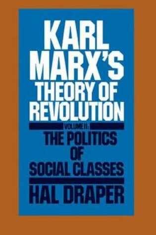 Cover of The Karl Marx's Theory of Revolution