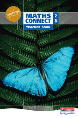 Cover of Maths Connect Teachers Book 2 Blue