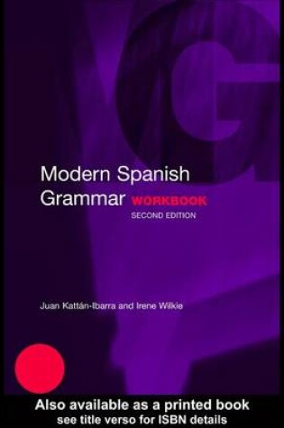 Cover of Modern Spanish Grammar Workbook