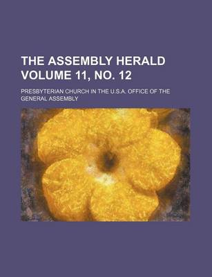 Book cover for The Assembly Herald Volume 11, No. 12