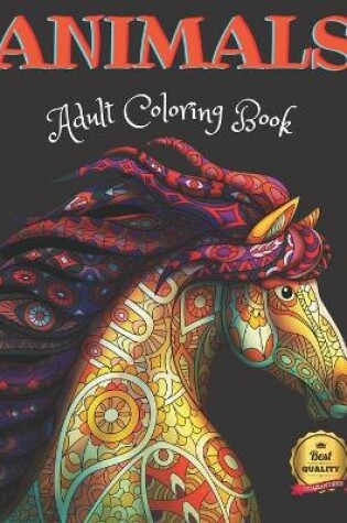 Cover of Animals - Adult Coloring Book