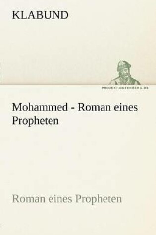 Cover of Mohammed - Roman Eines Propheten