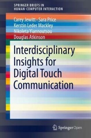 Cover of Interdisciplinary Insights for Digital Touch Communication