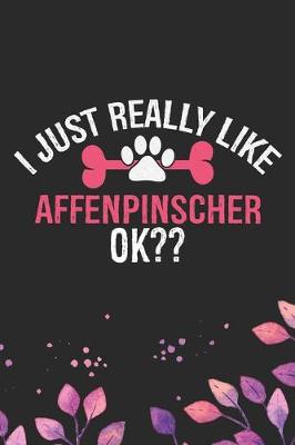Book cover for I Just Really Like Affenpinscher Ok?