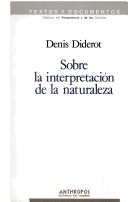 Book cover for Sobre La Interpretacion de La Naturaleza