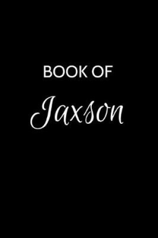 Cover of Book of Jaxson