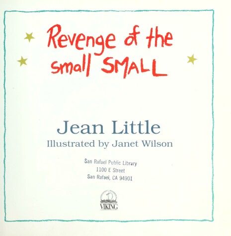 Cover of Revenge of the Small Small