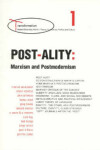 Book cover for Post-Ality: Marxism and Postmodernism