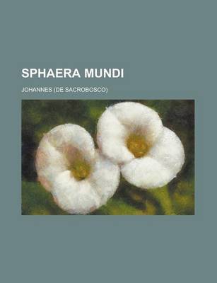 Book cover for Sphaera Mundi