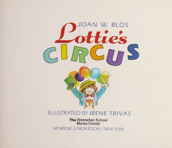 Book cover for Lottie's Circus
