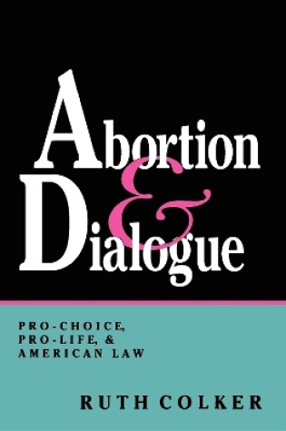 Cover of Abortion and Dialogue