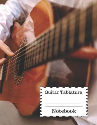 Book cover for Guitar Tablature Notebook