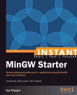 Book cover for Instant MinGW Starter