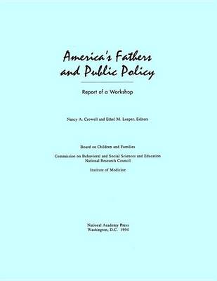 Book cover for America's Fathers and Public Policy