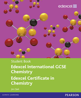 Cover of Edexcel International GCSE Chemistry Student Book with ActiveBook CD