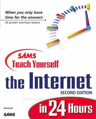 Book cover for Sams Teach Yourself The Internet in 24 Hours, Second Edition