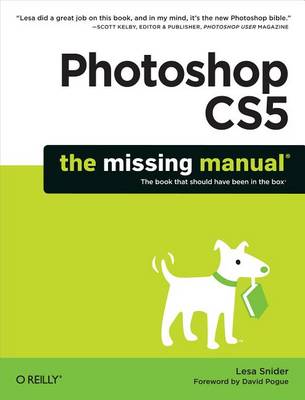 Book cover for Photoshop Cs5: The Missing Manual