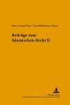 Book cover for Beitraege Zum Islamischen Recht II