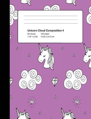 Book cover for Unicorn Cloud Composition 4