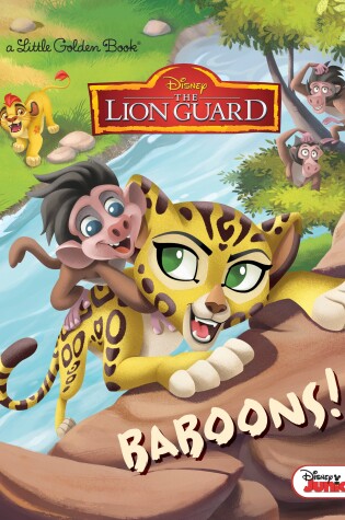 Cover of Baboons! (Disney Junior: The Lion Guard)