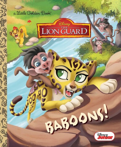 Book cover for Baboons! (Disney Junior: The Lion Guard)