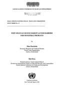 Book cover for Post-Uruguay Round Market Access Barriers for Industrial Products