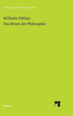 Book cover for Das Wesen Der Philosophie, Das