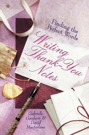 Cover of Writing Thank-You Notes