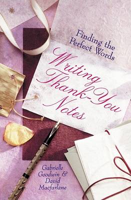 Book cover for Writing Thank-You Notes