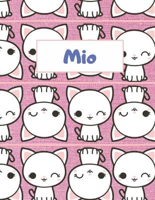 Book cover for Mio Personalized Genkouyoushi Notebook