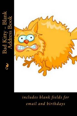 Book cover for Bad Kitty - Blank Address Book