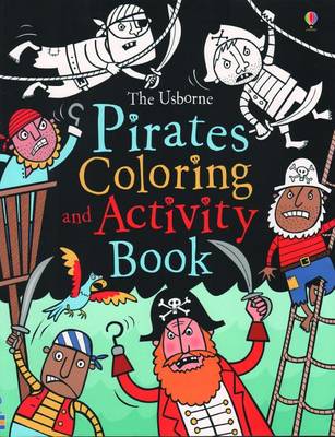Book cover for Pirates Coloring and Activity Book