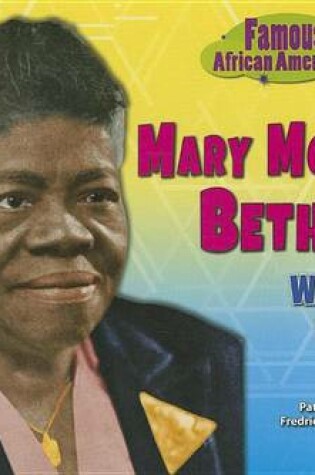 Cover of Mary McLeod Bethune: Woman of Courage