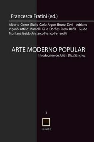 Cover of arte moderno popular