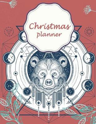 Book cover for Christmas planner