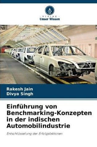 Cover of Einführung von Benchmarking-Konzepten in der indischen Automobilindustrie