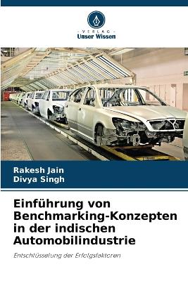 Book cover for Einführung von Benchmarking-Konzepten in der indischen Automobilindustrie