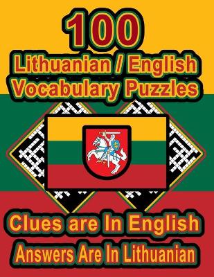 Book cover for 100 Lithuanian/English Vocabulary Puzzles