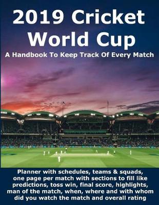 Book cover for 2019 Cricket World Cup